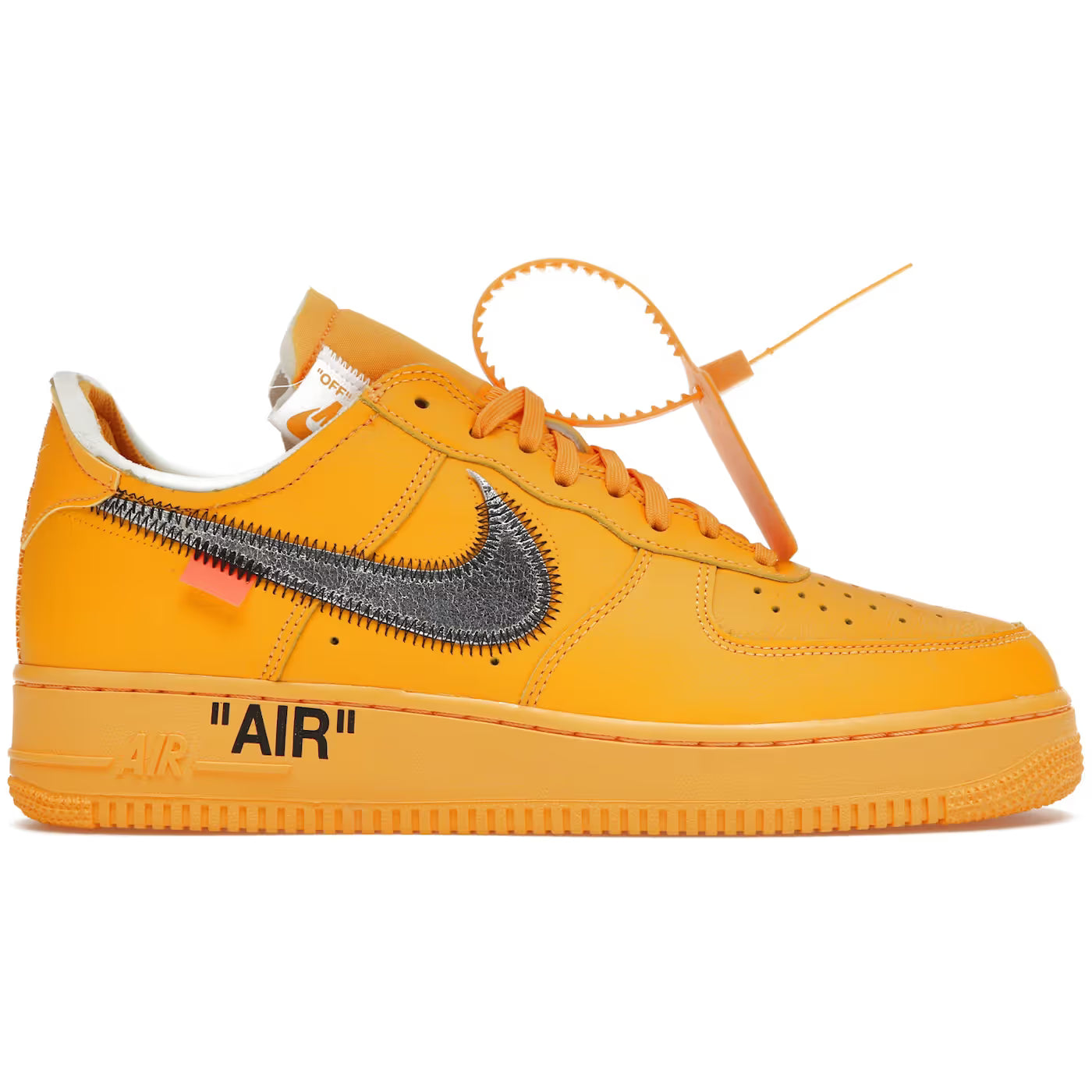 Air Force 1 Low Off-White University Gold Metallic Silver